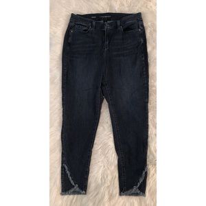 Lane Bryant Jeans - π Lane Bryant | Skinny Dark Frayed Hem Jeans π Lane Bryant Jeans - π Lane Bryant | Skinny Dark Frayed Hem Jeans π